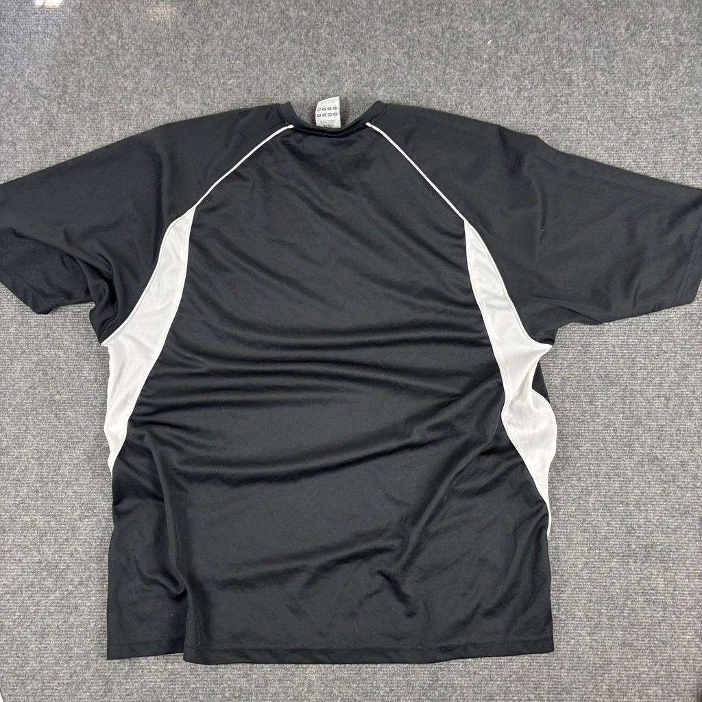 Adidas Climalite V-Neck Football Jersey Black White Panels photo 3
