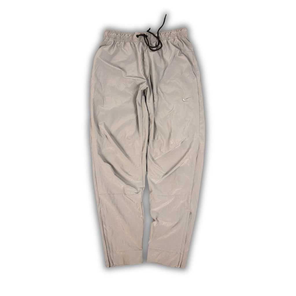 Modern Classic Nike Dri-Fit Track Pants Men's S Grey swoosh workout gym joggers Tapered
