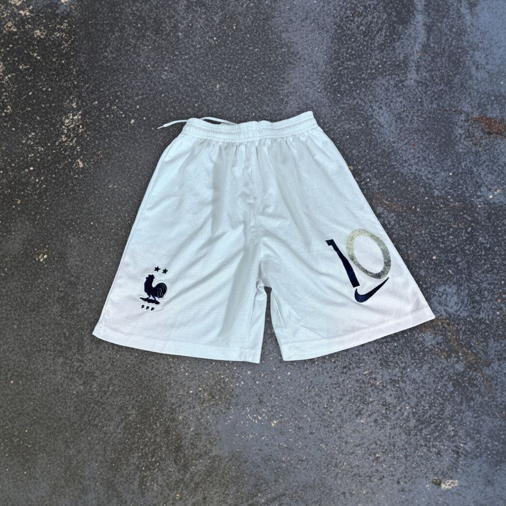 Nike France Football Shorts Men’s S 2018 National Team White Badge Logo #10 Swoosh