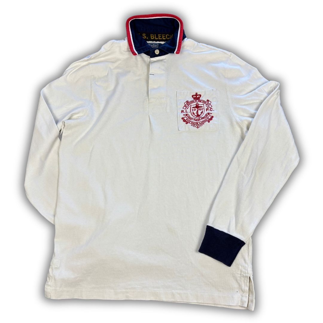 90s ralph lauren rugby polo hms bleecker