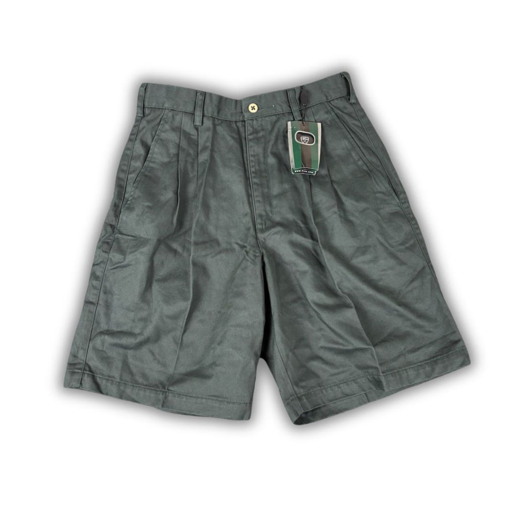 Vintage Y2K Nike Golf Chino Shorts Men's 30 Green Plated NWT Deadstock Wide Leg