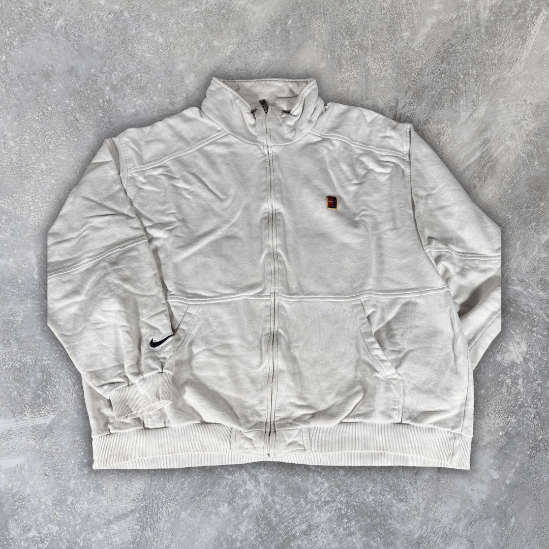 nike white vintage jumper