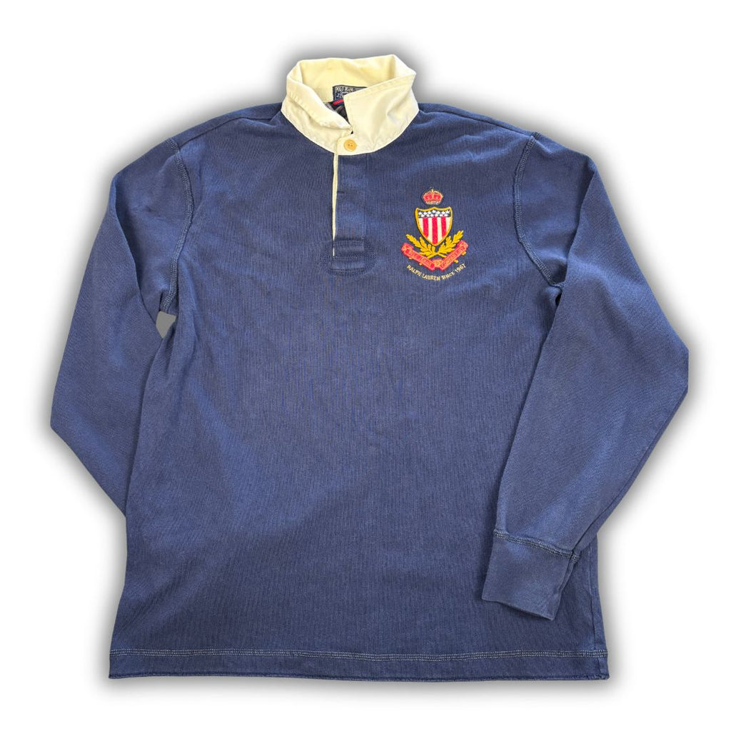 90s ralph lauren felt badge logo