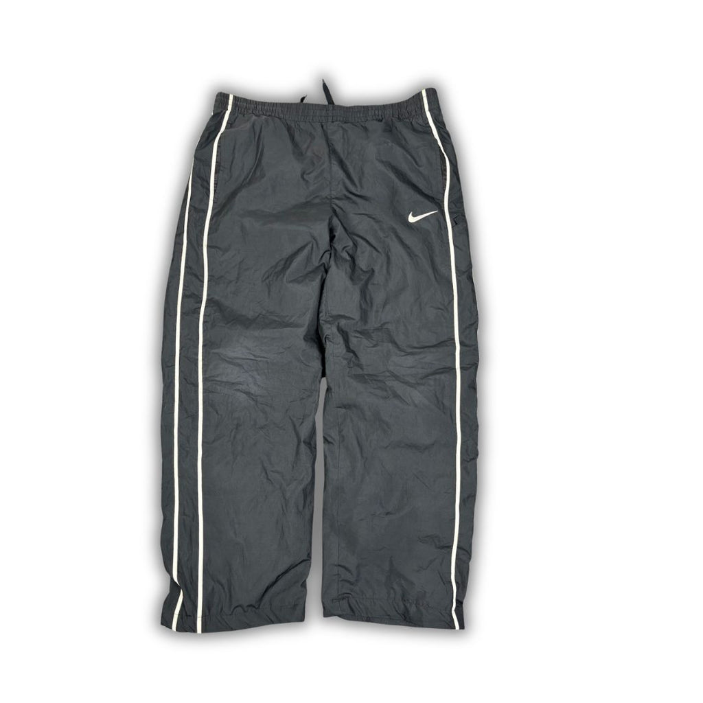 Classic Nike Track Pants Women's M Black White Piping Classic Joggers