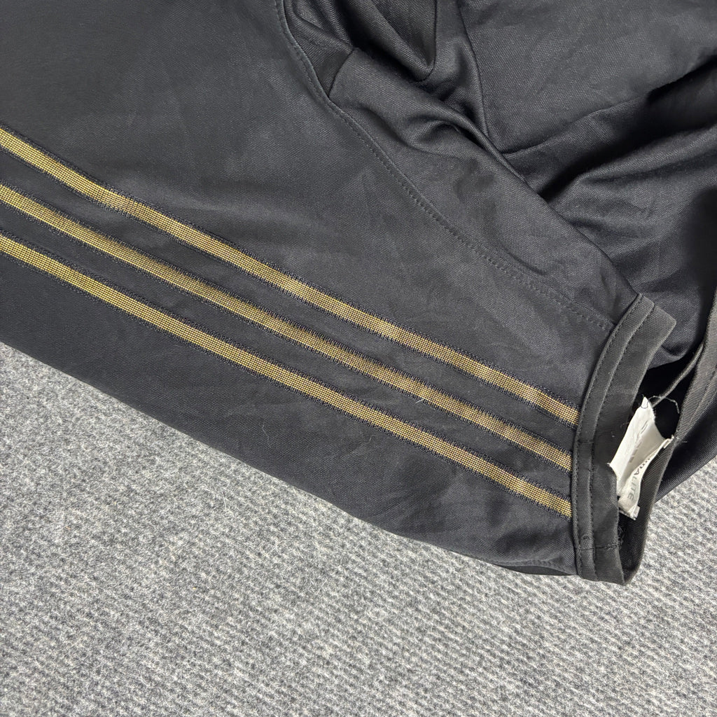 Adidas Climalite Long Sleeve Top Black Gold 3 Stripe photo 7