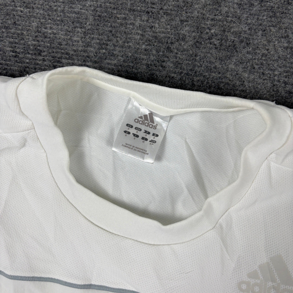 Adidas Climacool Sleeveless Training Tank White Grey Piping photo 5