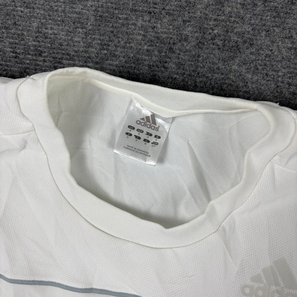 Adidas Climacool Sleeveless Training Tank White Grey Piping photo 5