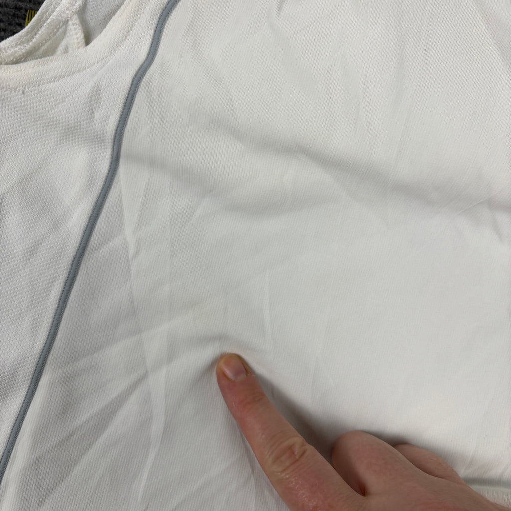 Adidas Climacool Sleeveless Training Tank White Grey Piping photo 11