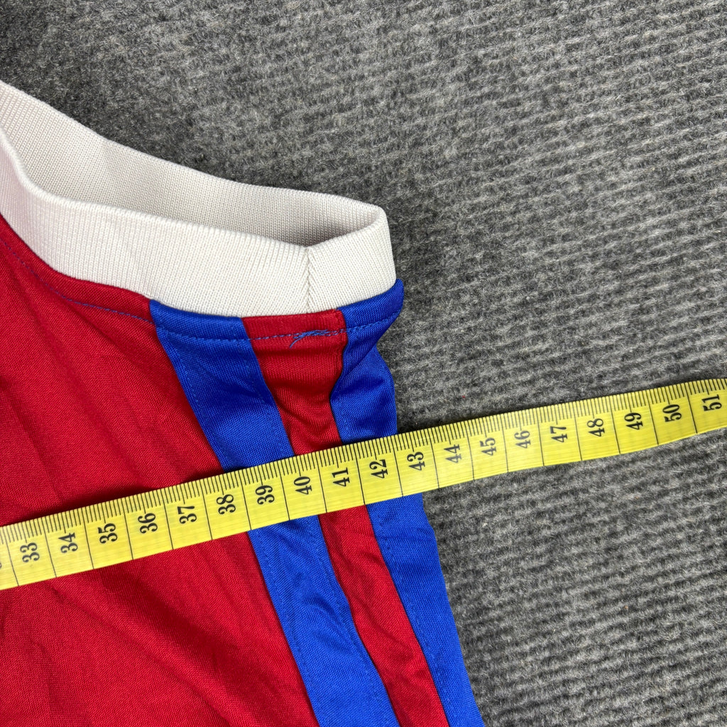 Adidas France FFBB Basketball Jersey Red Blue Tank photo 6