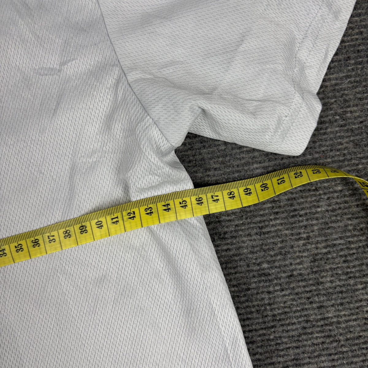 Adidas Climalite Logo Tee White Black Piping photo 7
