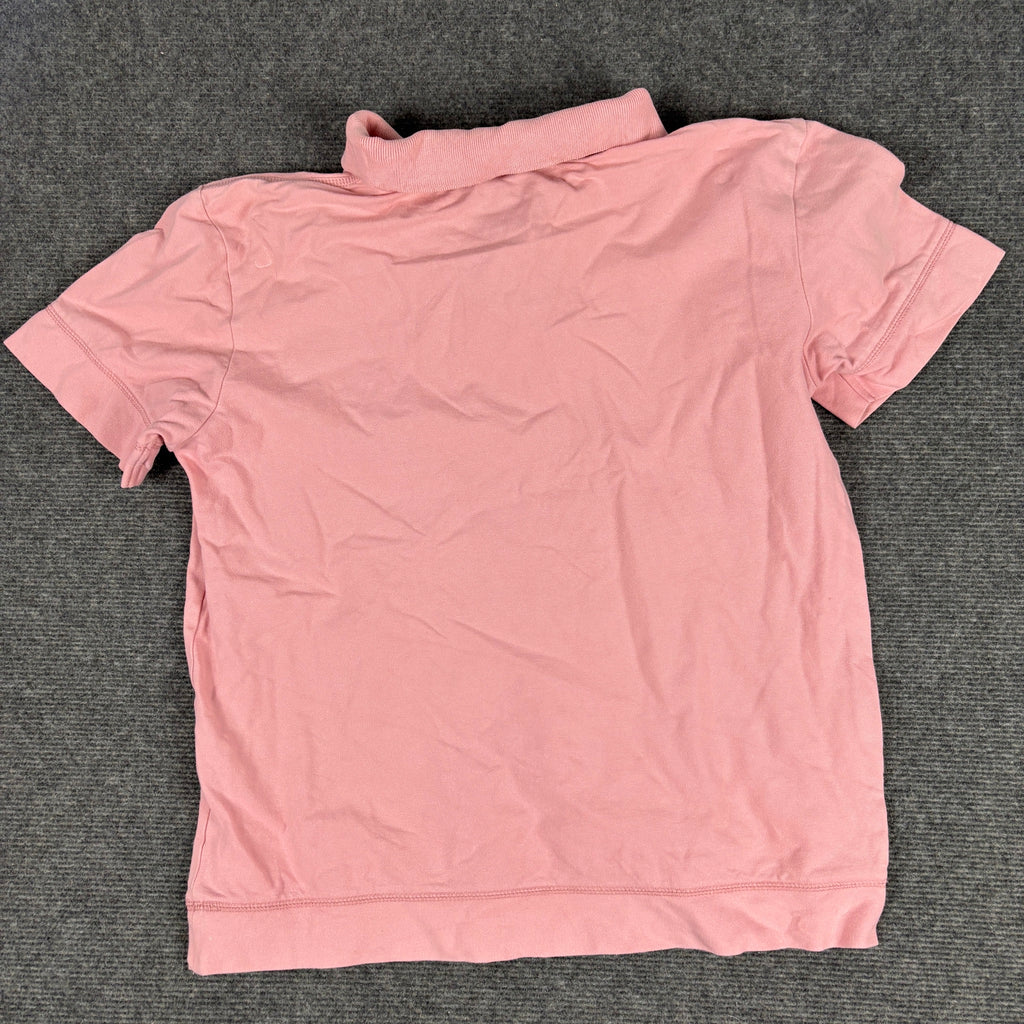 Y2K Puma Classic Pique Polo Baby Pink Fitted photo 3
