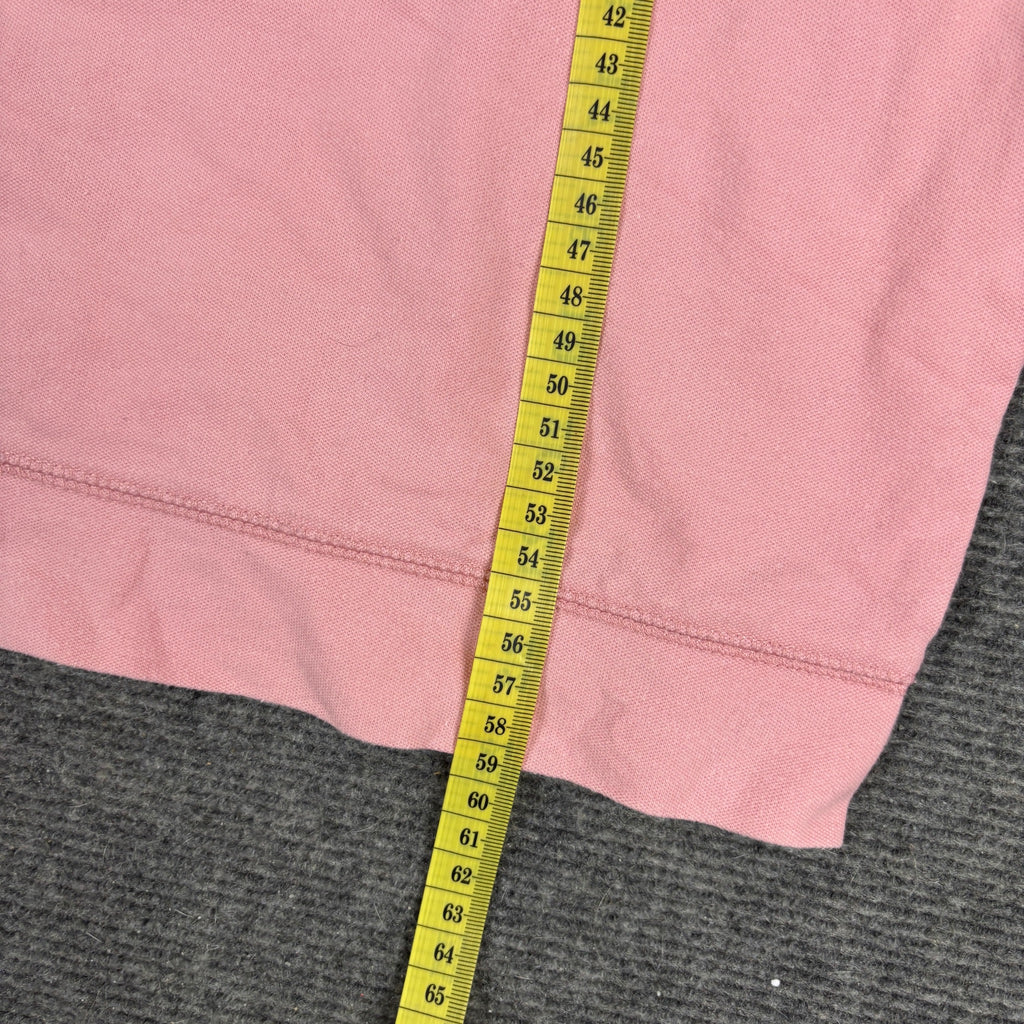 Y2K Puma Classic Pique Polo Baby Pink Fitted photo 9
