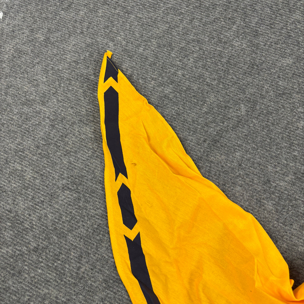 Vintage Cub Scouts Neckerchief Bandana Yellow Navy Wolf Logo photo 6