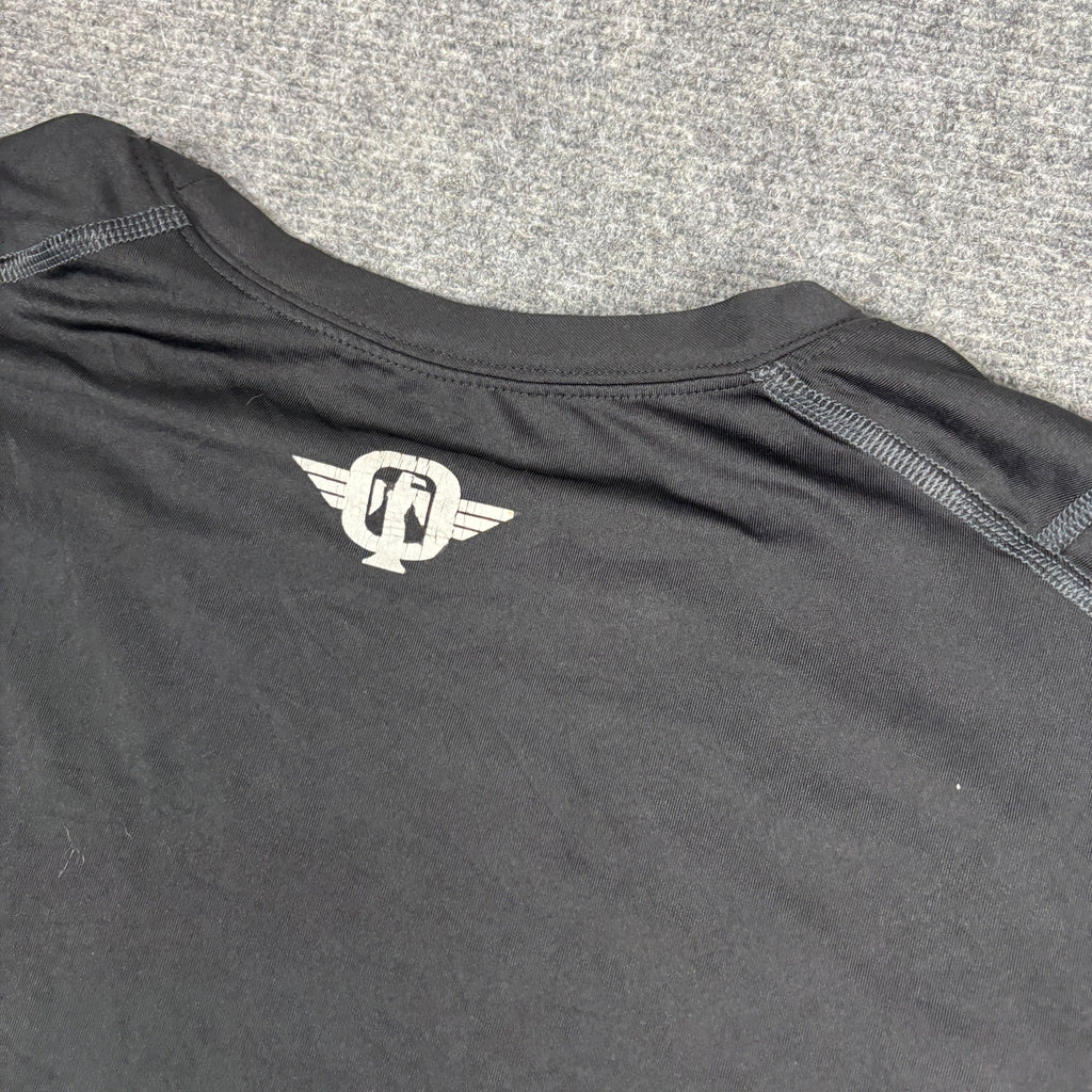 Tapout Sleeveless Training Tank Black Grey Camo Mesh Panels photo 3