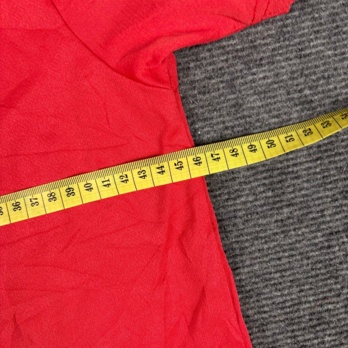 Adidas 3 Stripe Training Tee Red Black Curved Hem photo 7